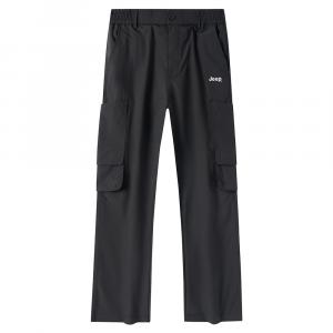 Повседневные брюки Unisex тонкие прямого кроя Jeep, p755mwp363 черный