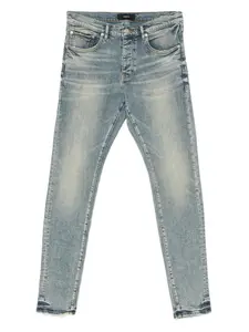 Джинсы с шлевками для ремня Purple Brand, синий