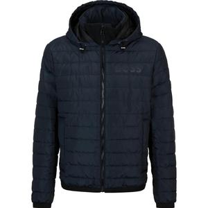 Куртки и пальто мужские темно-синие HUGO BOSS