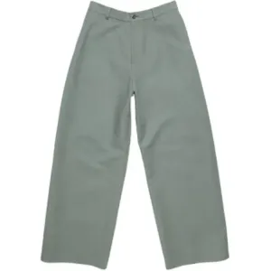 Брюки patch Acne Studios, lime серый