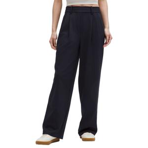 Женские повседневные брюки Lululemon, синий/темно-синий/светло-слоновая кость