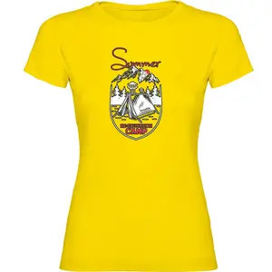 Футболка с коротким рукавом Kruskis Summer Reeducation Camp, желтый