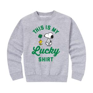Флисовый свитшот Peanuts My Lucky Shirt для мальчиков 8–20 лет Licensed Character