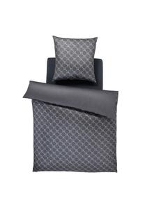 Двусоставное постельное бельё Joop! с васильковым градиентом, комфорт-сатин, хлопок, жаккард, stein
