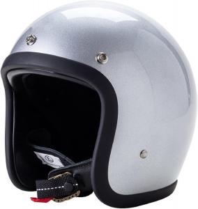 Шлем открытый Jet Bauti 3/4 в стиле ретро, серый