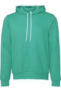 Толстовка с капюшоном из губчатого флиса BELLA + CANVAS, цвет teal