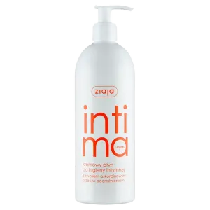 Кремообразная жидкость для интимной гигиены с аскорбиновой кислотой, 500 мл Ziaja Intima