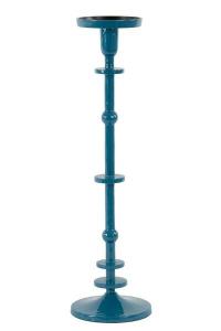 Подсвечник Light & Living Yaira, 15x15x15 см, синий