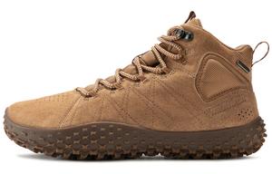 Кроссовки MERRELL Wrapt Lifestyle Shoes Men Mid-top Fox Brown/Sandy Beige/Lucky Blue, коричневый