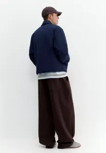 Утепленная куртка для межсезонья Pull&Bear, Dark Blue