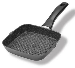 Угловая сковорода гриль 21998 Stoneline, черный