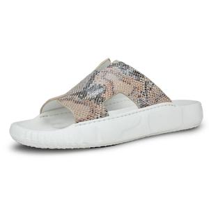 Devanro Мужские слайдеры с резиновой пенопластовой подошвой устойчивые к истиранию экрю, цвет Ecru