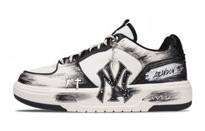 Толстые кроссовки для скейтбординга с устойчивостью к истиранию, увеличивающие рост, низкие, унисекс MLB, черный