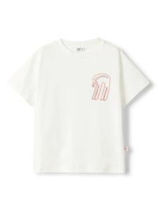 Хлопковая футболка Il Gufo, белый