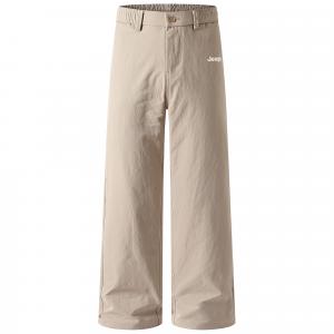 Повседневные брюки Unisex Moderate Straight Fit Jeep, хаки