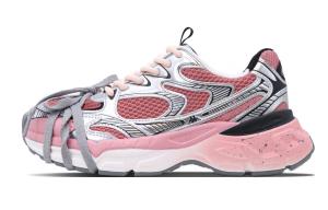 Кроссовки унисекс с низким верхом розового цвета Kappa