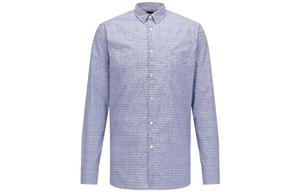 Мужская рубашка HUGO BOSS, темно-синий