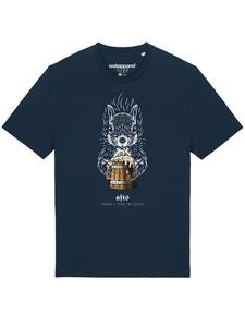 Футболка wat? Apparel, темно-синий