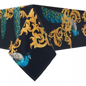 Прямоугольная скатерть, 100 % хлопок, 60x104 дюйма, цветочный 164