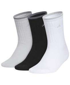 Женские носки Cushioned Comfort 20, комплект из 3 пар Adidas, Clear Onix Grey/Black/White