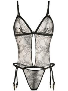 Maison Close боди Jeux Magnétqiues, черный