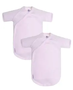 Упаковать 2 детских боди с короткими рукавами и принтом Cambrass, цвет Rosa