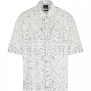 ARMANI EXCHANGE Рубашка AE мужская белая