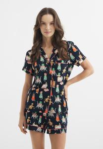 Пижамный комплект Chelsea Peers SET, Dark Blue