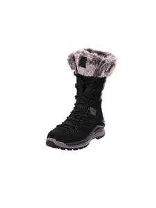 Ботинки женские Lowa Winterstiefeletten высокие с мехом, черный/серый