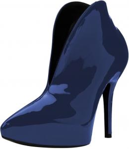Женские ботильоны FOWT с заостренным носком, на щиколотку, с вырезом V, на высоком каблуке-стилетто, с устойчивой платформой, осенне-зимние, размеры 4-16 US, Dark Blue