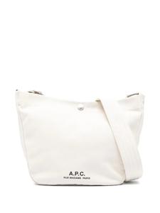 A.P.C. маленькая сумка на плечо Journal, нейтральный