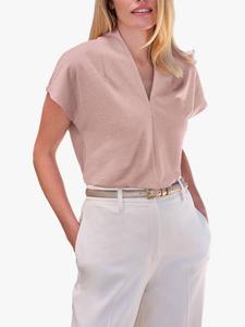 Топ с V-образным вырезом и нежным мерцанием Pure Collection, Oyster Sparkle