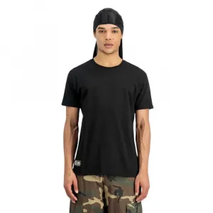 Футболка Alpha Industries Camo Label Back Print, черный