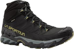 Мужские походные ботинки La Sportiva Ultra Raptor II Mid с кожей и водонепроницаемой мембраной GTX, черный