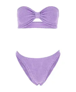 Купальники-Бикини из фиолетовых джинсов Hunza G, фиолетовый