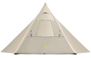 Палатка для кемпинга ручной сборки с одной спальней и гостиной на открытом воздухе Pyramid Account CAMEL, [City of Angels]Mocha 1142253007