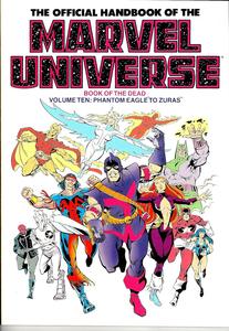 The Official Handbook of the Marvel Universe: Book of the Dead, Vol. 10 - Phantom Eagle to Zuras (Marvel Enterprises)
