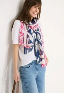 Шарф с декоративным скотчем на рукавице Cecil, Blau