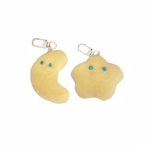 Плюшевый кулон Custard Stars Moon Dolls высотой 5 см LALABABY