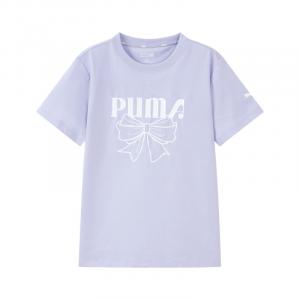 PUMA Футболка Sportstyle Series SS25 Purple 70101 для детей 3-7 лет