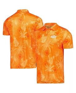 Мужская оранжевая рубашка-поло Oklahoma State Cowboys Palms Team Colosseum