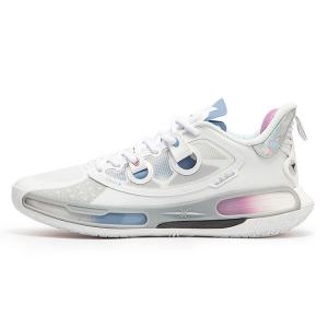 Баскетбольные кроссовки Super Nova 2.0 PRO Basketball Shoes Men Low-Top 361 Degrees White/Dreamy Purple 361°