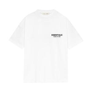 Футболка Fear of God Essentials Classic Fit T-Shirt 'Bright White', белый