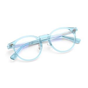 PULAIS Круглая оправа для очков унисекс разноцветная, Blue