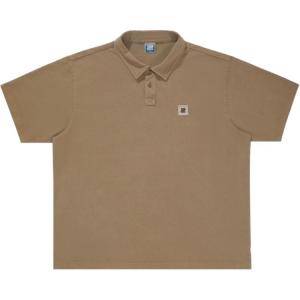 Футболка-поло SS24 Unisex UNDEFEATED, Sandy Umber