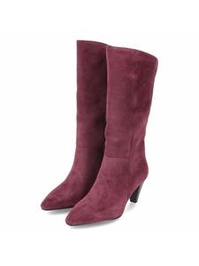 красные ботинки без застежек Tamaris