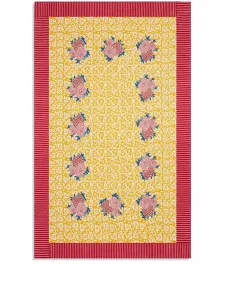 Прямоугольная скатерть Арабеска Венчик, 270х180 см, Lisa Corti, желтый