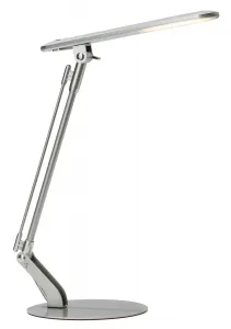 Настольная светодиодная лампа "BRENDAN" Brilliant Ø 20 см, Высота: 46 см, цвет titansilberfarben