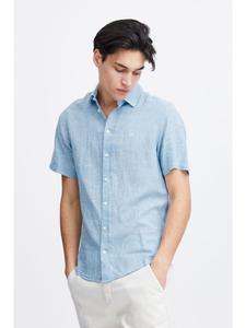 CASUAL FRIDAY Рубашка с коротким рукавом CFAksel синего цвета