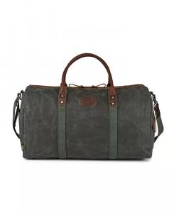 Дорожная сумка Hillside Bee-Wax Canvas TSD BRAND, зеленый